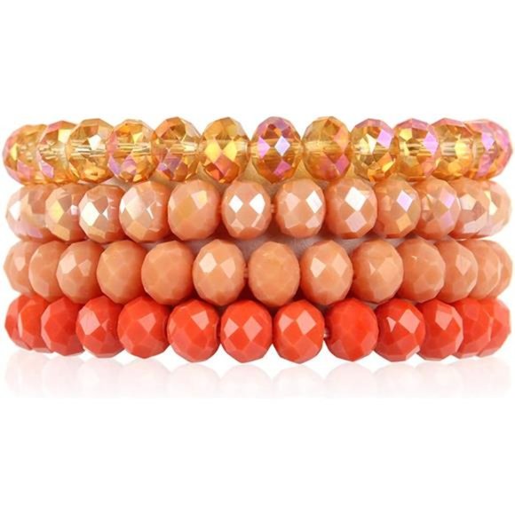 Versatile Bohemian Beaded Stacking Bracelet - Picture 2 of 3